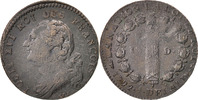 France 12 Deniers Coin, 12 deniers françois, Lille, Bronze -