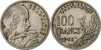 France 100 Francs Cochet, MDP, Owl, Copper-nickel -