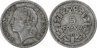 France 5 Francs Lavrillier, Paris, Aluminum, Gadoury:766a -