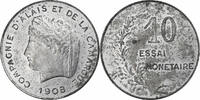 France 10 Centimes Paris, Pattern, Aluminium, Mazard:2327 -