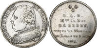 France Module 5 francs Louis XVIII, Lille, Silver -