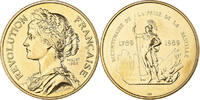France Medaille Bicentenaire de la Prise de la Bastille, MDP, Gilt Bronze -