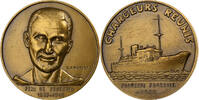 France Medaille Chargeurs réunis, Paquebot Foucauld, Bronze, Fraisse -