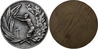 France Medaille Scène de tir, Silvered bronze -