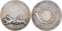 France Medaille Société Canine Maine-Anjou-Touraine, Chiens, Silvered bronze -