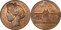 France Medaille Exposition universelle de Paris, Bronze, Dubois.A -