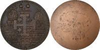 France Medaille Les Rois Francs de Jérusalem, Bronze -