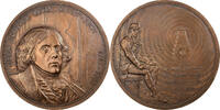 France Medaille Louis Antoine Léon Saint-Just, Bronze, Levet -