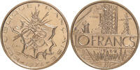France 10 Francs Mathieu, MDP, Pattern, Cupro-aluminium-nickel -