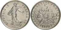 France 5 Francs Semeuse, MDP, Pattern, Copper-Nickel Plated Nickel -