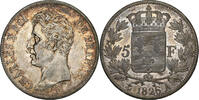 France 5 Francs Charles X, Paris, Silver, Gadoury:643 -