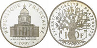France 100 Francs Panthéon, MDP, Proof, Silver, Gadoury:898a -