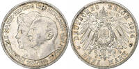 Duchy of Anhalt-Dessau 3 Mark Friedrich II, Berlin, Silver -