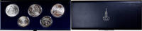 Soviet Union Set 3x10 roubles+2x5 roubles 1980 Olympics - Moscow -