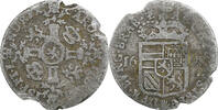 Duchy of Brabant 2 Stuiver Charles II, Antwerp, Billon -