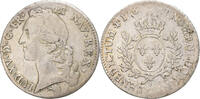 France Écu au bandeau Louis XV, Caen, Silver, Gadoury:322 -