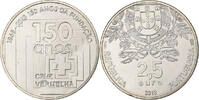 Portugal 2,5 Euro Portuguese Red Cross, Lisbon, Cupronickel -