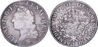 France Écu à la vieille tête Louis XV, Limoges, Silver -
