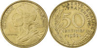 50 Centimes 1962 Paris Frankreich Marianne, Paris, Aluminum-Bronze, VZ, Gadoury:427 VZ