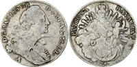 Electorate of Bavaria 1 Thaler Maximilian III Josef, Amberg, Silver -