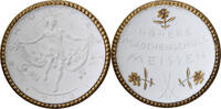 Germany Medal Höhere Mädchenschule, Meissen, Porcelain, Gilded -