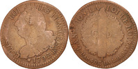 France 6 Deniers Coin, 6 deniers français, Strasbourg -