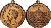 France Medal Death of Ferdinand Philippe, Duke of Orleans, Brass -
