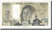 France 500 Francs Pascal, 1986-02-06, Fayette:71.34, KM:156e -