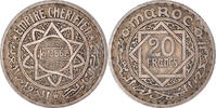 Morocco 20 Francs Coin -