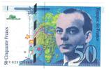 France 50 Francs 1996 St Exup&eacute;ry, V029154365, Fayette:73.2 UNZ 27.89 &pound;  +  4.19 &pound; shipping