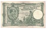Belgium 1000 Francs-200 Belgas Banknote, 9-6-1933, KM:104 -