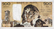 France 500 Francs Pascal, X.9, Fayette:71.3 -