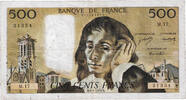 France 500 Francs Pascal, M.17, Fayette:71.5 -