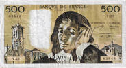 France 500 Francs Pascal, V.25, Fayette:71.6 -