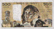 France 500 Francs Pascal, Y.31, Fayette:71.9 -