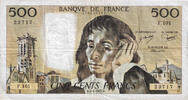 France 500 Francs Pascal, F.101, Fayette:71.19 -