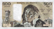 France 500 Francs Pascal, T.241, Fayette:71.34 -
