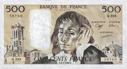 France 500 Francs Pascal, Q.293, Fayette:71.40 -