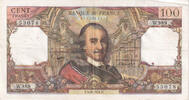 France 100 Francs Corneille, W.989, Fayette:65.54, KM:149f -