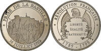 France Medaille Révolution Française, Prise de la Bastille, Copper-nickel -