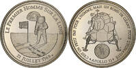France Medal Apollo 11, Le Premier Homme sur la Lune, Copper-nickel -