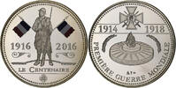 France Medaille Centenaire Première Guerre Mondiale, Bataille de Verdun -