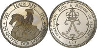 France Medaille Louis XIV, Dynastie des Bourbons, Copper-nickel -