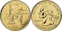 United States Quarter Quarter Dollar, U.S. Mint, New York 1788 -