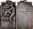 France Medaille Ville d'Issy, Silvered bronze, Rodier -