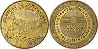 France Token Chenonceau - Chateau n°2, Copper-nickel Aluminium, MDP -