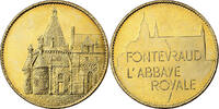 France Token Abbaye de Fontevraud, Copper-nickel Aluminium -