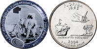 United States Quarter Florida, 50th Anniversary First Landing, U.S. -