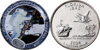 United States Quarter Florida, 50th Anniversary First Landing, U.S. -