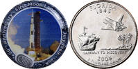 United States Quarter Florida, 50th Anniversary First Landing, U.S. -